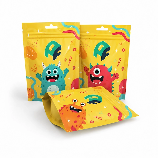 Custom Printed 3x4 x2" Mylar Bags (1G)